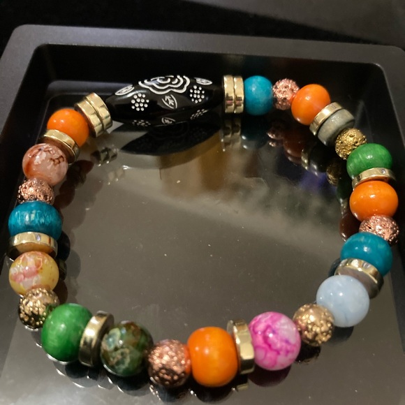 Handmade Jewelry - Colorful Beaded Bracelet